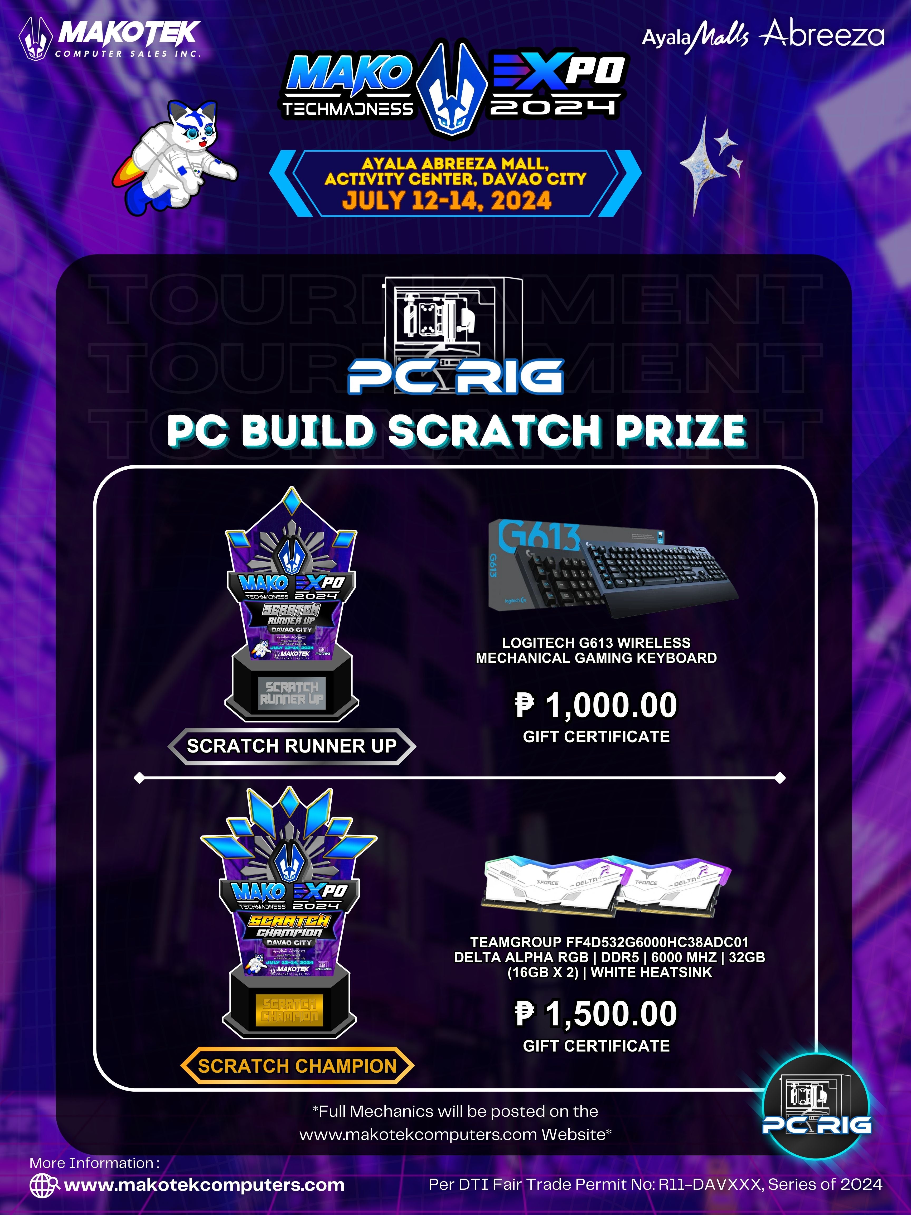 Raffle & Tournament Mechanics – Makotek Computer Sales Inc