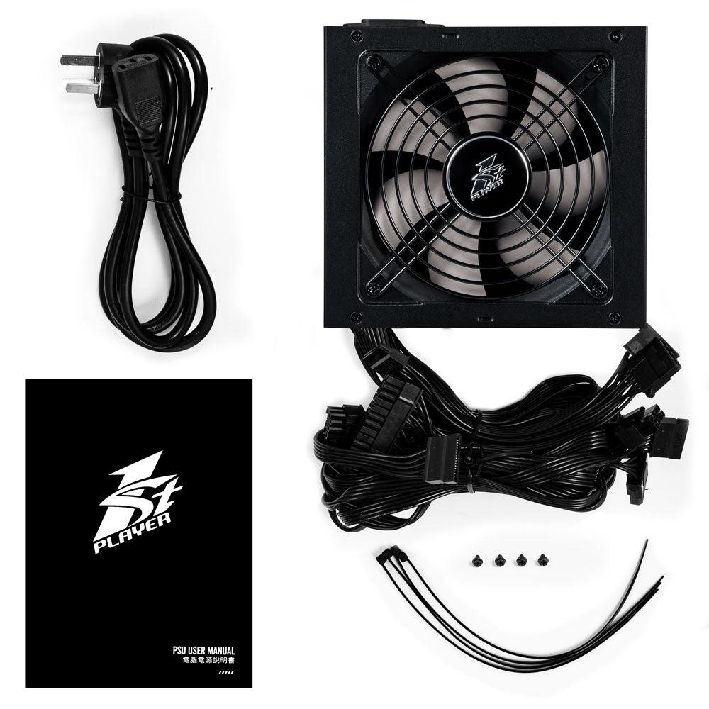 1STPLAYER DK PREMIUM 700W 80+ BRONZE GAMING PSU-POWER SUPPLY UNITS-Makotek Computers