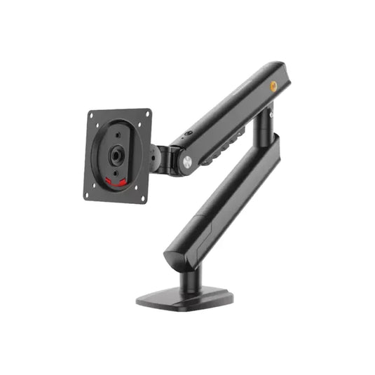 NORTHBAYOU A3 | BLACK | SINGLE DESK MOUNT | FITS 17"-32" | GAS-SPRING MONITOR DESK MOUNT | BUILT WITH INTERACTIVE ERGONOMICAL CONCEPTS | SWIVEL 90 DEGREE | 75 X 75 TO 100 X 100MM | ROTATION 90 DEGREE | 6 MONTHS WARRANTY MONITOR STAND