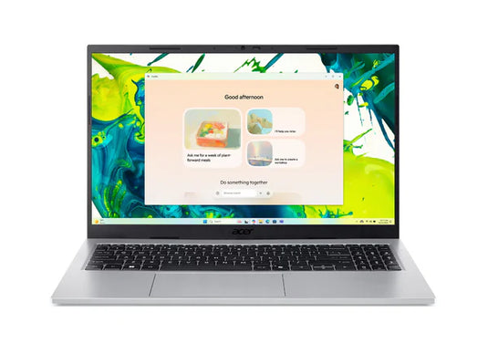 ACER ASPIRE GO 15 AG15-72P-520Q | INTEL CORE 5 120U | 16GB 3200MHZ DDR4 (UPTO 32GB) | INTEL UHG GRAPHICS | 512GB NVME SSD | 15.6" FULL HD DISPLAY | MS OFFICE 2024 HOME + 365 BASIC (1YR) | WINDOWS 11 OS | 12 MONTHS WARRANTY LAPTOPPC