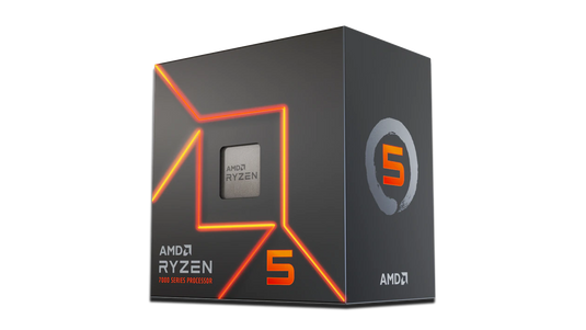 AMD RYZEN 5 7600 | 6 CORES | 12 THREADS | 5.1 GHZ | 65W TDP | AM5 | BOX-TYPE | 12 MONTHS WARRANTY | DESKTOP PROCESSOR
