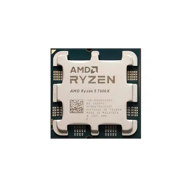 AMD RYZEN 5 7600X | 6 CORES | 12 THREADS | 5.3 GHZ | 105W AMD RYZEN 5 7600X | 6 CORES | 12 THREADS | 5.3 GHZ | 105W