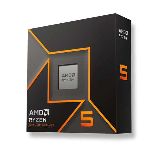 AMD RYZEN 5 9600X TRAY TYPE | 6 CORES | 12 THREADS | 5.4 GHZ | 32MB CACHE | 65W | 64 BIT | AM5 | DDR5 | WITH AMD RADEON GRAPHICS | 12 MONTHS WARRANTY PROCESSOR