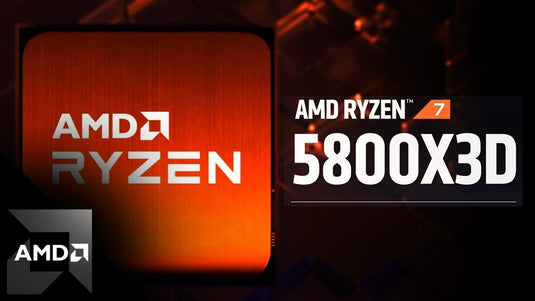 AMD RYZEN 7 5800X3D | 8 CORES | 16 THREADS | 4.5GHZ | 105W TDP | 96MB L3 CACHE | COOLER REQUIRED | AM4 | BOX-TYPE | 12 MONTHS WARRANTY | DESKTOP PROCESSOR