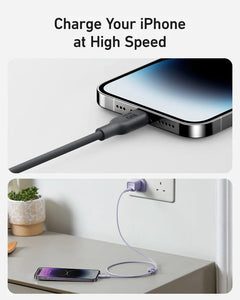 ANKER 542 USB-C TO LIGHTNING CABLE A80B1H11 (BIO-BASED 3FT) BLACK