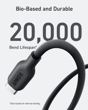 Load image into Gallery viewer, ANKER 542 USB-C TO LIGHTNING CABLE A80B1H11 (BIO-BASED 3FT) BLACK

