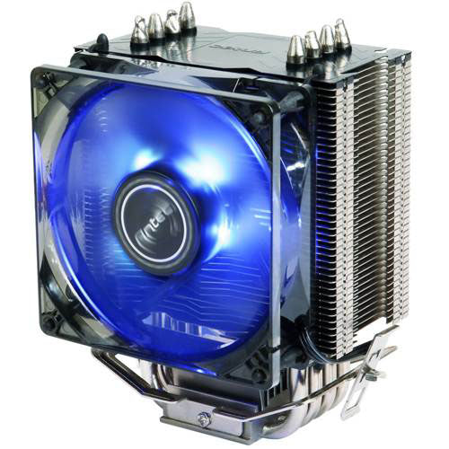 ANTEC A40 PRO BLACK | CPU AIR COOLER | 125W TDP | FLUID DYNAMIC BEARING | 92MM BLUE LED FAN WITH PWM | CONNECTOR: 4 PIN PWM 12V DC | LGA: 775 / 115X / 1200 / 1700 | AMD: AM5 / AM4 | 6 MONTHS WARRANTY CPU COOLER