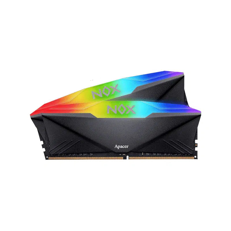 APACER NOX RGB AURA2 16GB DUAL DDR4 3200MHZ 8GBX2 MEMORY-MEMORY-Makotek Computers
