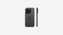 Load image into Gallery viewer, APPLE IPHONE 15 PRO 128GB BLACK TITANIUM SMARTPHONE
