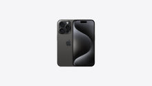 Load image into Gallery viewer, APPLE IPHONE 15 PRO 128GB BLACK TITANIUM SMARTPHONE
