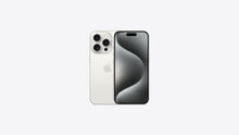 Load image into Gallery viewer, APPLE IPHONE 15 PRO 128GB WHITE TITANIUM SMARTPHONE

