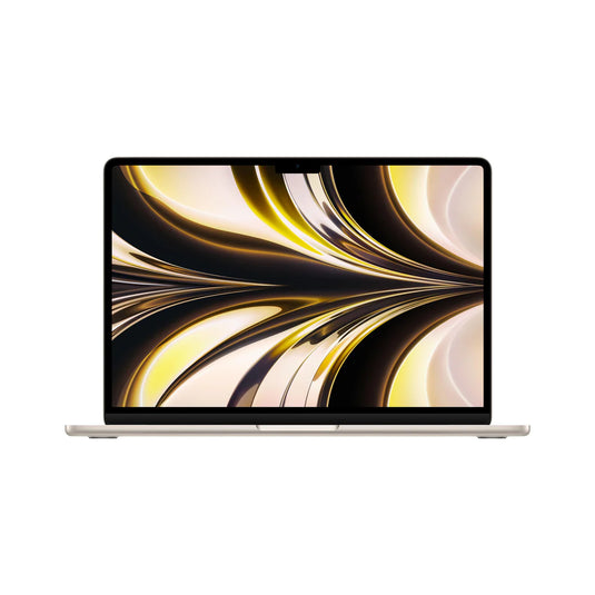 APPLE MC7W4PP/A MACBOOK AIR M2 13 STARLIGHT | 8 CORE CPU | 8 CORE GPU | 16 CORE NEURAL ENGINE | 16GB UNIFIED MEMORY | 256GB STORAGE | 13.6" LIQUID RETINA DISPLAY TRUE TONE| MIDNIGHT | MACOS | 12 MONTHS WARRANTY LAPTOP
