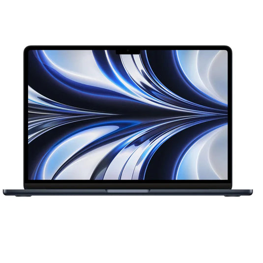 APPLE MC7X4PP/A MACBOOK AIR M2 13 MIDNIGHT | 8 CORE CPU | 8 CORE GPU | 16 CORE NEURAL ENGINE | 16GB UNIFIED MEMORY | 256GB STORAGE | 13.6" LIQUID RETINA DISPLAY TRUE TONE| MIDNIGHT | MACOS | 12 MONTHS WARRANTY LAPTOP