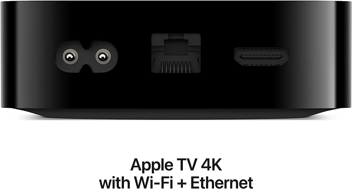 Apple TV 4K WI-FI + Ethernet 128GB Storage (MN893VCA