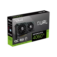 Load image into Gallery viewer, ASUS DUAL GEFORCE RTX™ 4060 Ti OC EDITION 8GB GDDR6 GRAPHICS CARD-GRAPHICS CARD-Makotek Computers
