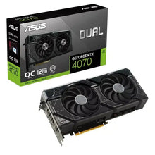 Load image into Gallery viewer, ASUS DUAL GEFORCE RTX™ 4070 OC EDITION 12GB GDDR6X GRAPHICS CARD-GRAPHICS CARD-Makotek Computers
