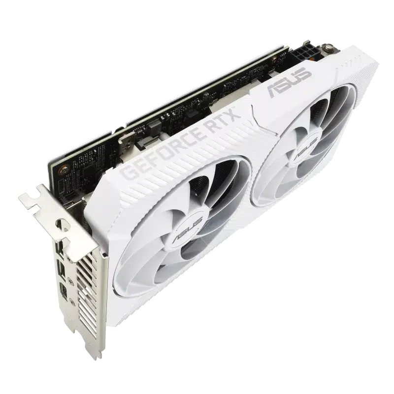 ASUS GEFORCE DUAL RTX 3060 WHITE OC EDITION 12GB GDDR6 | 12 ASUS GEFORCE DUAL RTX 3060 WHITE OC EDITION 12GB GDDR6 | 12