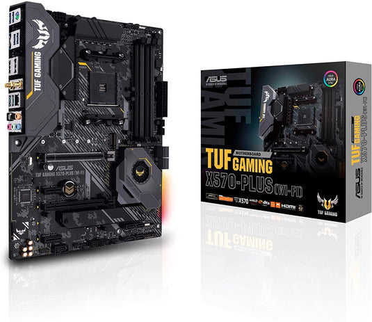 ASUS MB TUF GAMING X570-PLUS (WIFI) MOTHERBOARD-MOTHERBOARDS-Makotek Computers