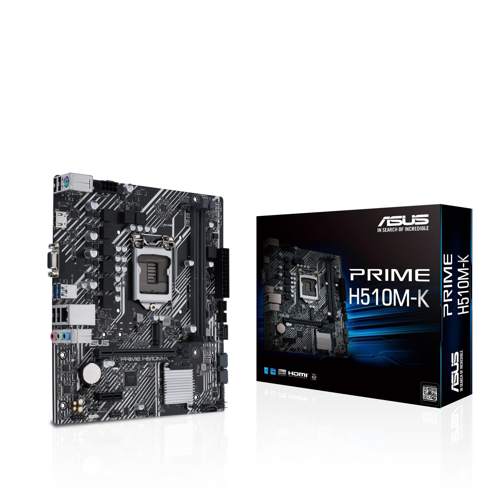 ASUS H510M-K 2DIMM | DDR4 | MATX | LGA1200-MOTHERBOARDS-Makotek Computers