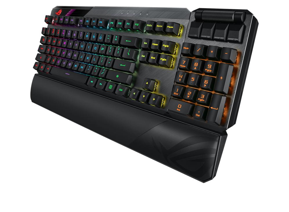 ASUS ROG CLAYMORE II RX BLUE MECHANICAL KEYBOARD | 6 MONTHS
