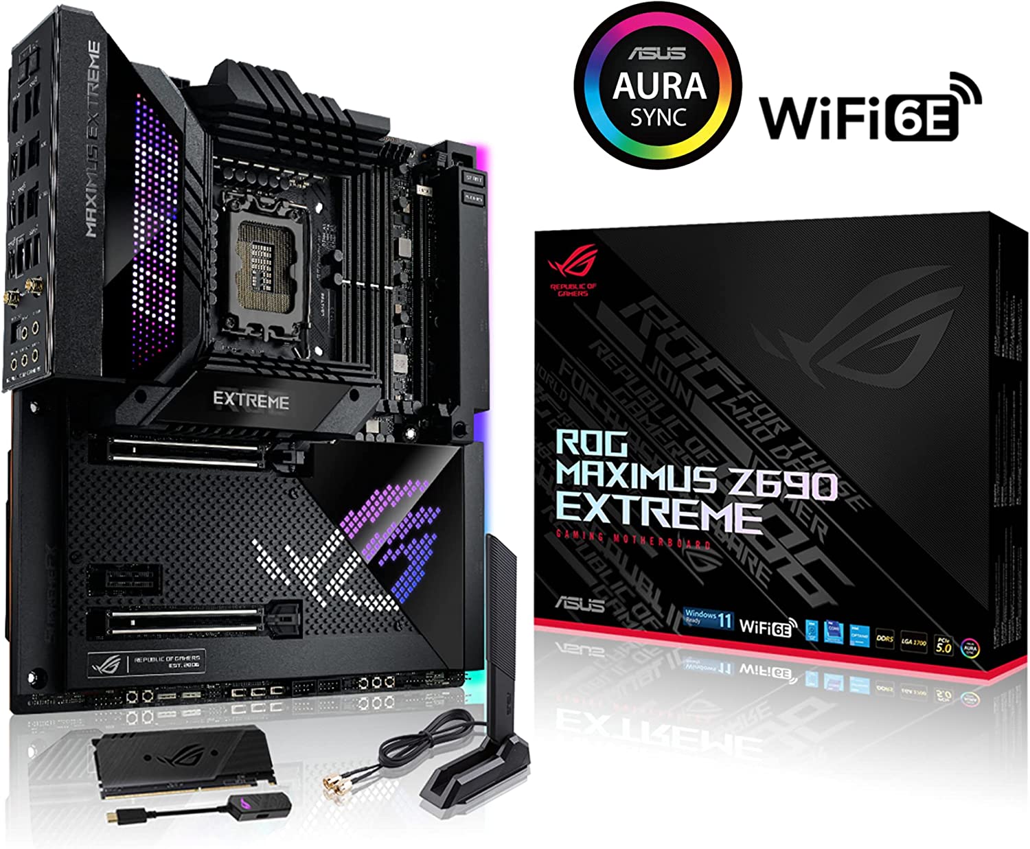 マザーボード ROG Z690 EXTREME ROG MAXIMUS Z690 EXTREME | ROG Maximus | Gaming motherboards