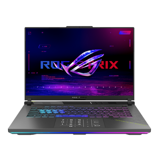 ASUS ROG STRIX G614PM-RV094WSM | AMD RYZEN 9 8940HX | 16GB 5200MHZ DDR5 MEMORY | RTX 5060 8GB GDDR7 GRAPHICS CARD | 512GB NVME SSD | 16" FULL HD+ 165HZ IPS LEVEL DISPLAY | MS OFFICE 2024 + 365 BASIC (1YR) | WINDOWS 11 OS | 12 MONTHS WARRANTY LAPTOPPC