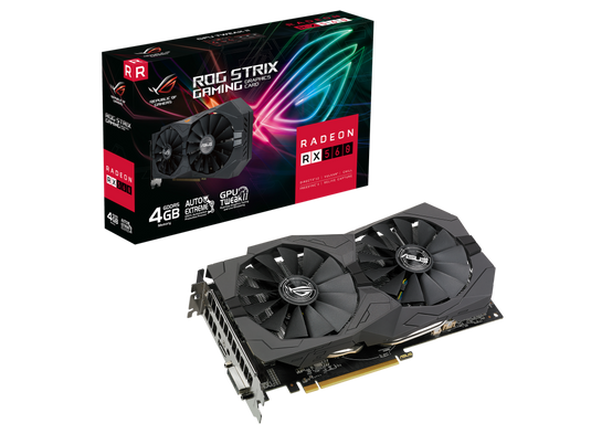 ASUS ROG-STRIX-RX560-4G-V2-GAMING ROG STRIX 560 V2 | 4 GB |GDDR5 | PCI-E 3.0 | DVI-D * 1 | HDMI 2.0B * 1 | DUAL FAN | BLACK | 12 MONTHS WARRANTY GRAPHICS CARD