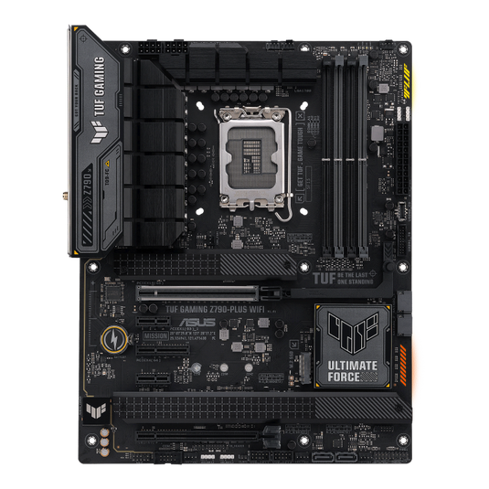 ASUS TUF GAMING Z790-PLUS WIFI D5 | 4 DIMM SLOTS | DDR5 | DP * 1 | HDMI * 1 | PCI-E 5.0 X 16 | PCI-E M.2 4.0 | INTEL 2.5GB | WIFI 6E | 12 MONTHS WARRANTY | MOTHERBOARD