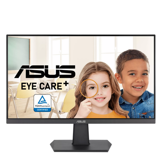 ASUS VA24EHF | 23.8"| IPS | 1920 X 1080 | FRAMELESS | 100HZ | 1MS | HDMI | LOW BLUE LIGHT | EYE CARE | BLACK MONITOR