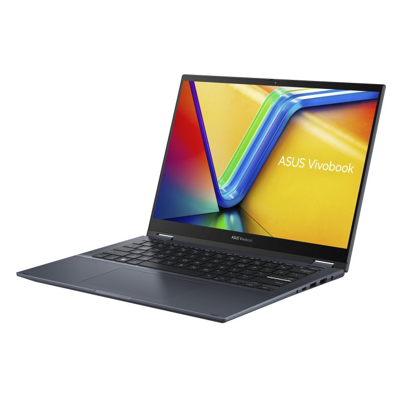 ASUS VIVOBOOK S 14 FLIP TN3402YA-LZ096WS LAPTOP (QUIET BLUE) | 14 WUXGA | R5-7530U | 1TB SSD | 16GB RAM | AMD RADEON GRAPHICS | WINDOWS 11 HOME | MS OFFICE HOME & STUDENT 2021-LAPTOP-Makotek Computers