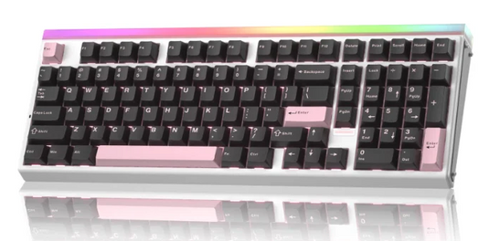 AULA HERO 99 | BLACK + PINK | MAGNETIC SWITCH KEYBOARD | 99% LAYOUT DESIGN | WIRED | RT EXTREME RESPONSE | 8K POLLING RATE | WEB DRIVER SUPPORT |  6 MONTHS WARRANTY KEYBOARD