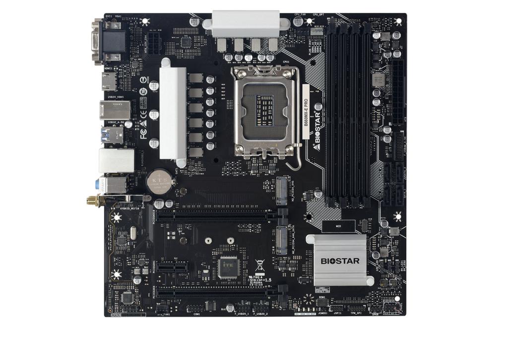 BIOSTAR B660MX-E PRO LGA 1700 INTEL B660 SATA III (6GB/S) USB 3.0 HDMI 4K2K PCIE 4.0 MICRO-ATX INTEL MOTHERBOARD-MOTHERBOARD-Makotek Computers