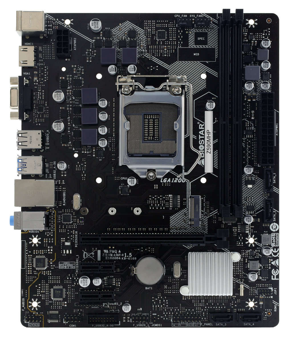 他の人はこちらも検索 CHIPSET Z590 | Z590MHP BIOSTAR | M.2 3.0 PCIE | 4.0 PCIE PCパーツ