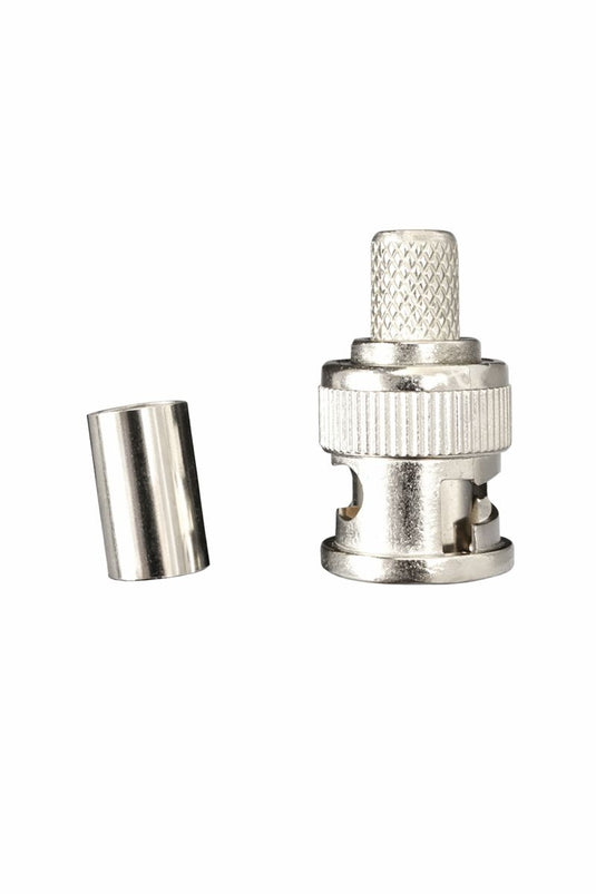 BNC MALE  CRIMP CONNECTOR WITH SLEEVE |  ACCESSORIES