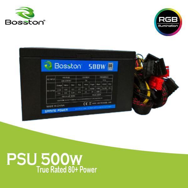 BOSSTON RGB 500W POWER SUPPLY-POWER SUPPLY UNITS-Makotek Computers