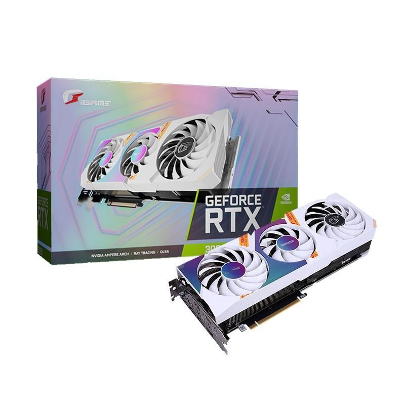 COLORFUL IGAME GEFORCE RTX 3060 TI ULTRA WHITE OC-V GRAPHICS CARD-GRAPHICS CARD-Makotek Computers