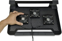 Load image into Gallery viewer, COOLER MASTER CM R9-NBC-U3PK-GP NOTEPAL U3 PLUS BK NOTEBOOK COOLER-LAPTOP COOLER-Makotek Computers
