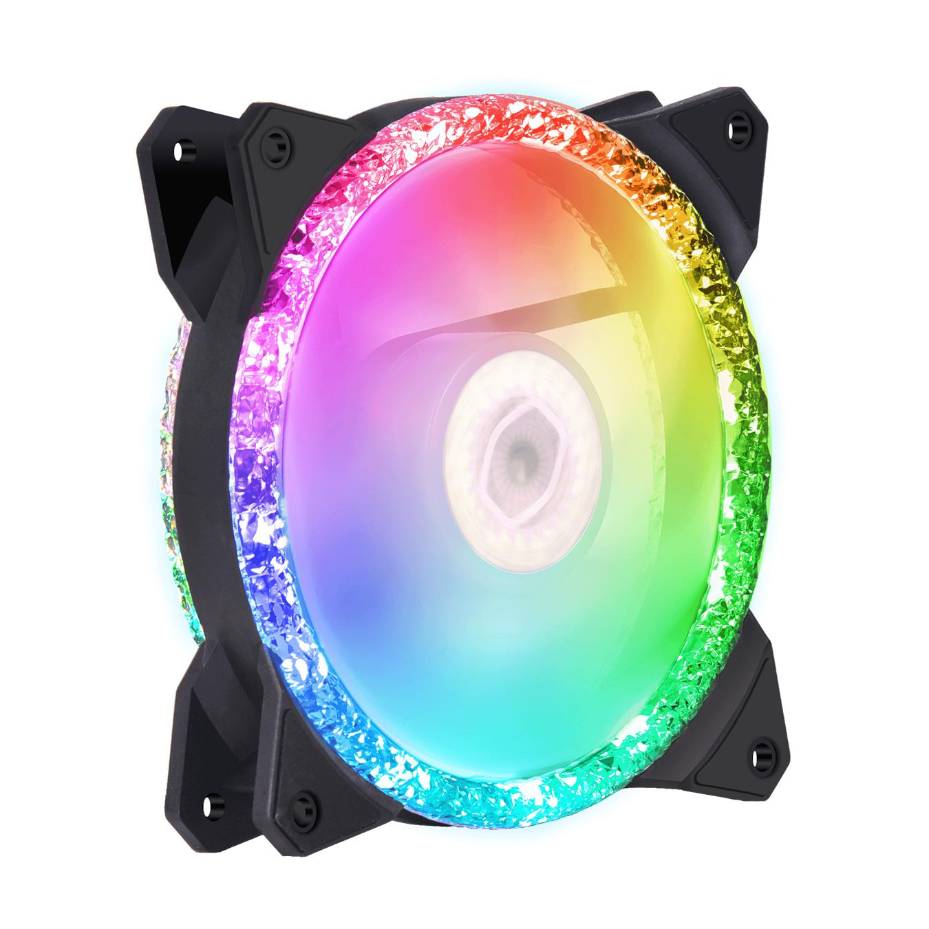 COOLER MASTER MASTERFAN MF120 PRISMATIC 3 IN 1 CASE FAN-FANS-Makotek Computers