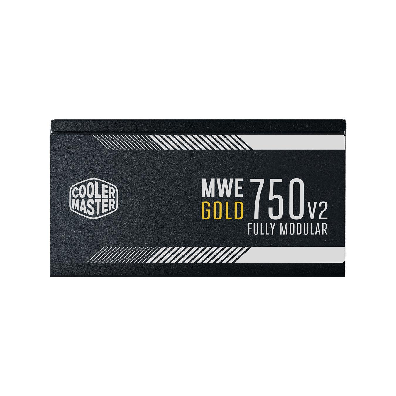 COOLER MASTER MWE 750W V2 80+ GOLD FULLY MODULAR TRUE RATED POWER SUPPLY-POWER SUPPLY-Makotek Computers