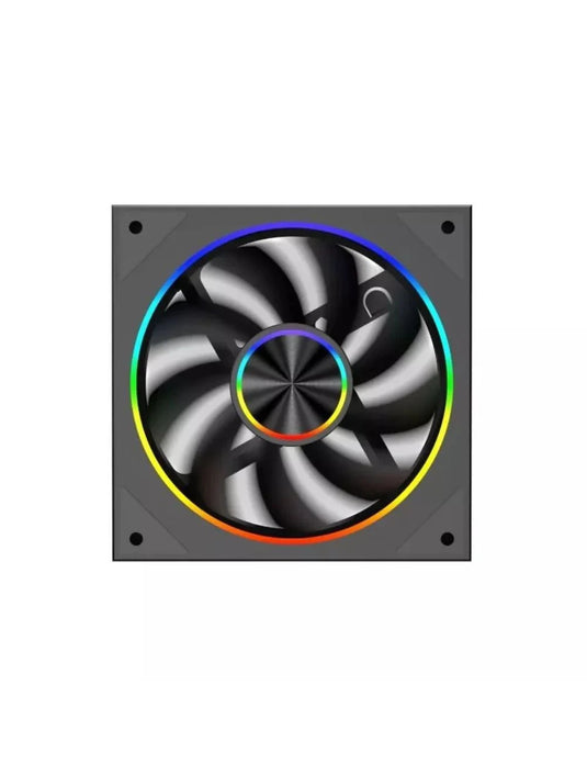 COOLMAN CM-06SF DRIFT FURY ARGB | BLACK | SINGLE | 120 X 120 X 25MM | 9 BLADES | NOISE LEVEL 36.5 DBA (MAX) | AIRFLOW 58 CFM | BEARING TYPE: HYDRAULIC | 6 MONTHS WARRANTY FANS