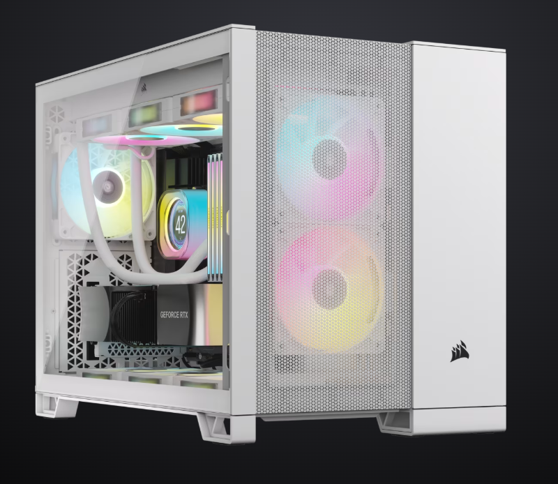 CORSAIR 2500D AIRFLOW PC CASE | MICROATX | MINI-ITX | TEMPERED CORSAIR 2500D AIRFLOW PC CASE | MICROATX | MINI-ITX | TEMPERED