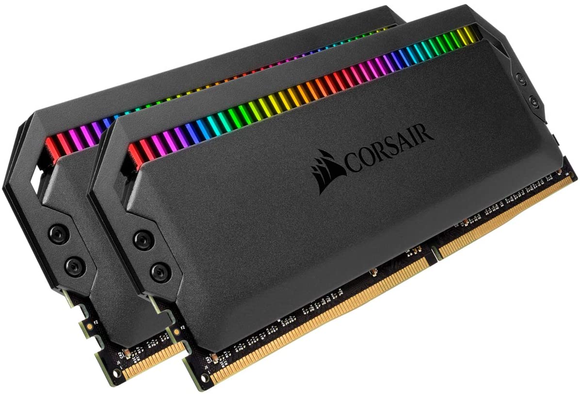 CORSAIR DOMINATOR CS-CMT16GX4M2C3200C16-BOX PLATINUM RGB 16GB (2 X 8GB) DDR4 DRAM 3200MHZ C16 MEMORY KIT RAM MEMORY CARD-MEMORY-Makotek Computers