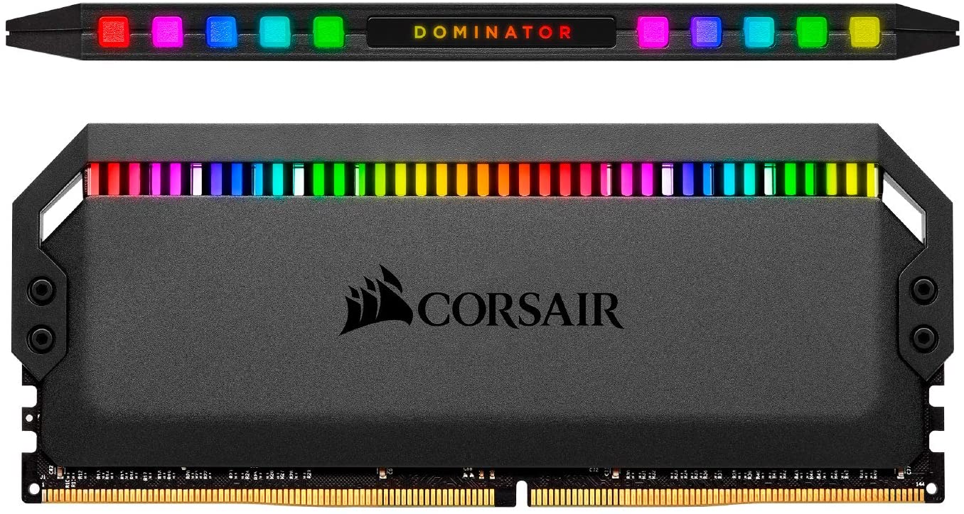 CORSAIR DOMINATOR CS-CMT16GX4M2C3200C16-BOX PLATINUM RGB 16GB (2 X 8GB) DDR4 DRAM 3200MHZ C16 MEMORY KIT RAM MEMORY CARD-MEMORY-Makotek Computers