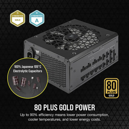 CORSAIR RM1200x SHIFT 80 PLUS GOLD FULLY MODULAR ATX POWER SUPPLY-POWER SUPPLY-Makotek Computers