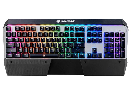 COUGAR ATTACK X3 RGB CHERRY MX BLUE SWITCH MECHANICAL GAMING KEYBOARD-KEYBOARD-Makotek Computers