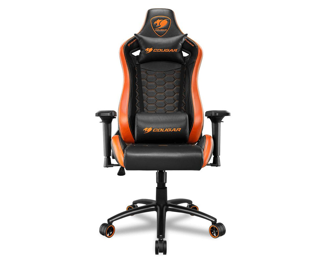 COUGAR OUTRIDER S | PVC LEATHER | HI DENSITY FOAM | STEEL BASE | 4D ARMREST | 3
