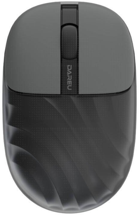 DAREU LM135G WIRELESS MOUSE | BLACK | 2.4 G | 28 IPS | 3M CLICKS | 1200 DPI | 300 MAH | 6 MONTHS WARRANTY MOUSE