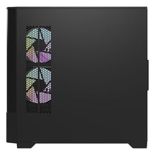 Load image into Gallery viewer, DARKFLASH DK415M M-ATX BLACK WITH 2X140MM ARGB FAN PC CASE-CASE-Makotek Computers
