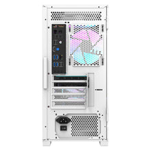 Load image into Gallery viewer, DARKFLASH DK415M M-ATX WHITE WITH 2X140MM ARGB FAN PC CASE-CASE-Makotek Computers
