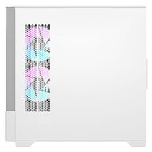 Load image into Gallery viewer, DARKFLASH DK415M M-ATX WHITE WITH 2X140MM ARGB FAN PC CASE-CASE-Makotek Computers
